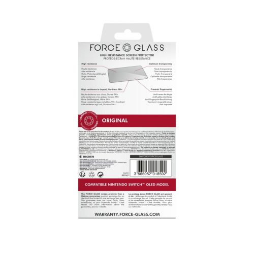  Extra erős kijelzővédő fólia Nintendo Switch OLED készülékhez