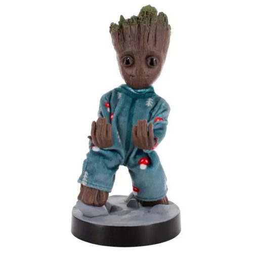 Toddler Groot in Pajamas Cable Guy Telefon/Kontroller tartó figura