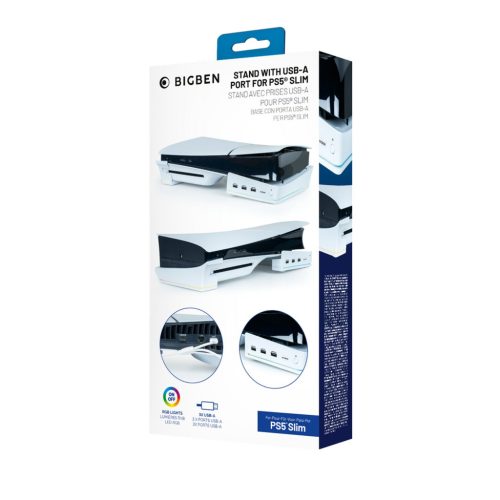 Vízszintes Állvány USB-A Porttal PlayStation 5 Slimhez