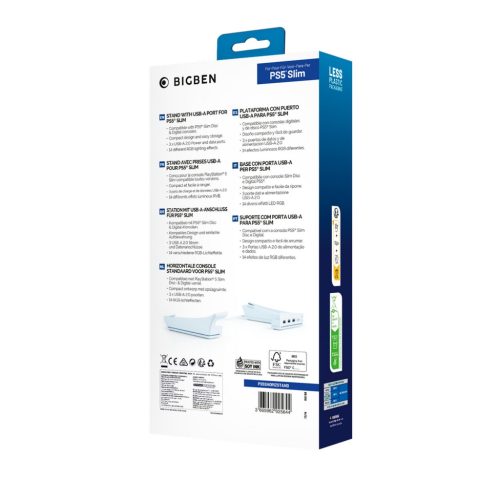  Vízszintes Állvány USB-A Porttal PlayStation 5 Slimhez