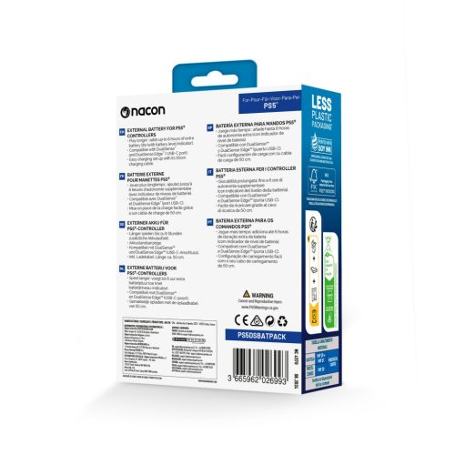 PS5 Kontroller Akkumulátor Sony DualSense és DualSense Edge kontrollerhez