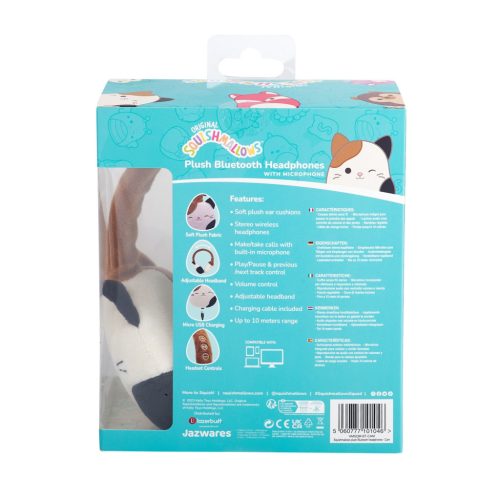 Lazer Built Squishmallows Plüss Vezeték nélküli Fejhallgató - Cam