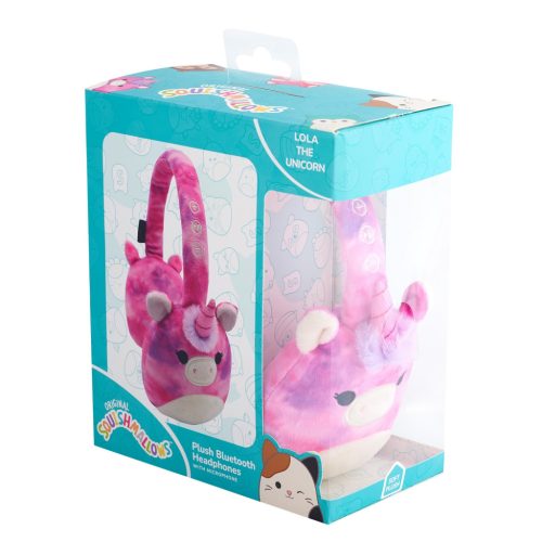 Lazer Built Squishmallows Plüss Vezeték nélküli Fejhallgató - Lola