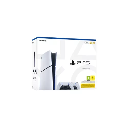PlayStation 5 lemezes kiadás 1TB + 2 DualSense vezeték nélküli kontroller