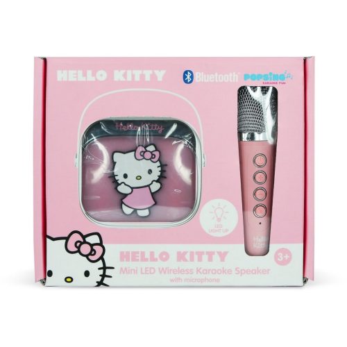 OTL Hello Kitty PopSing LED karaoke hangszóró mikrofonnal