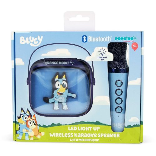 OTL Bluey PopSing LED karaoke hangszóró mikrofonnal