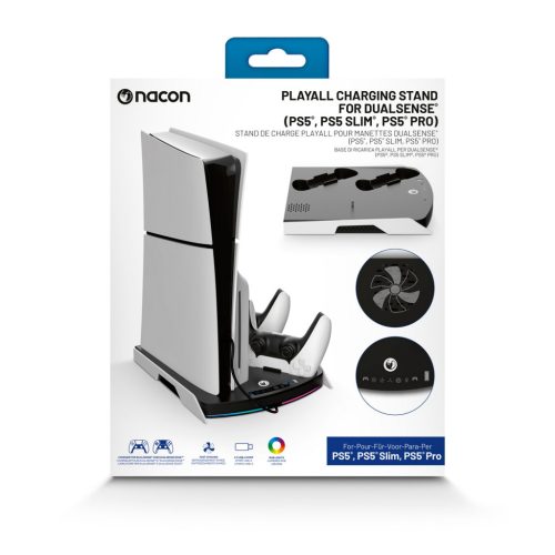 PlayStation 5 RGB függőleges állvány és töltőállomás