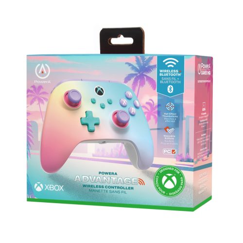 PowerA Advantage vezetékes Xbox kontroller - Beach vibes