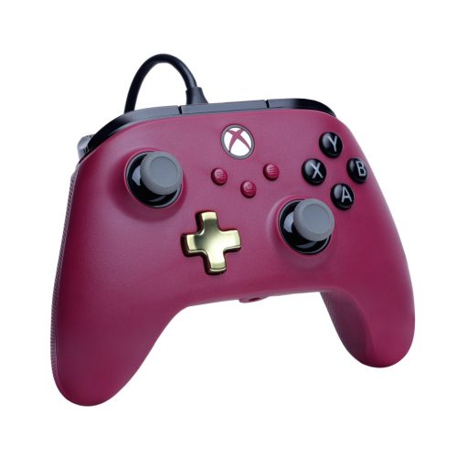 PowerA Advantage PLUS  vezetékes Xbox Series X|S kontroller - Burgundy