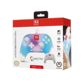   PowerA Advantage vezetékes kontroller Nintendo Switch 2 Lumectra - Fehér
